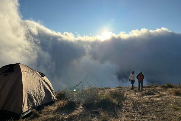 Rinjani Trekking Summit Panorama
