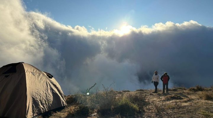 Rinjani Trekking Summit Panorama